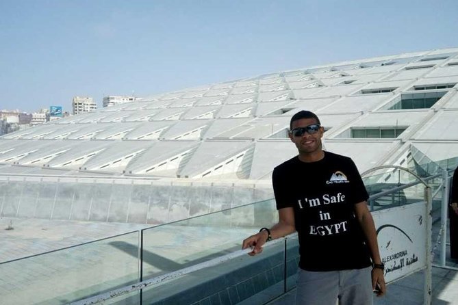 1 Day tour to Alexandria from Cairo - Bibliotheca Alexandrina: modern architecture beside ancient memory