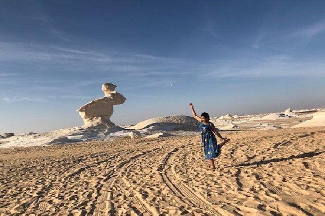 2 Days White Desert And Bahariya Oasis Tour - The Black Desert and its iron-dark hills
