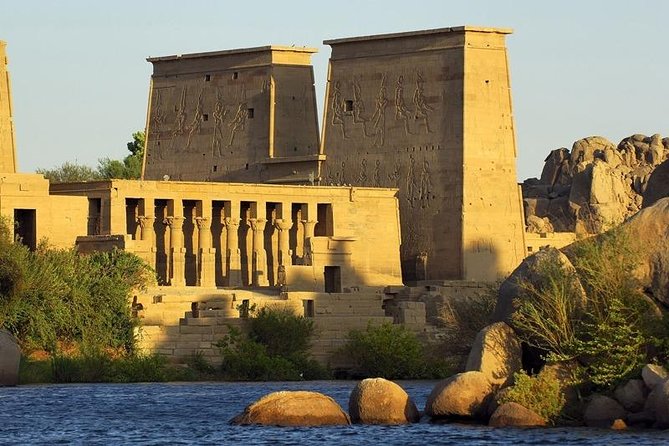 3 Nights Nile cruise Aswan&Luxor,tours& Hot air Balloon,Abu simbel From Aswan - Luxor Temple after dark