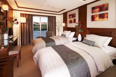 4 Nights Luxor to Aswan Nile cruise with Abu Simbel&Air Balloon