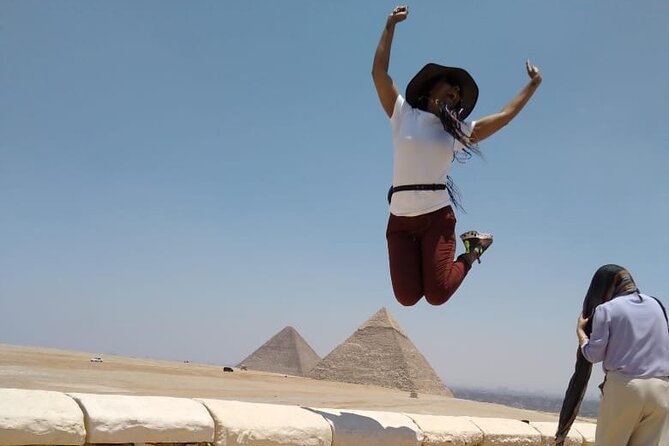 4Hours Private Pyramid with lunch&camel ride through Ancient Giza - The high hill viewpoint