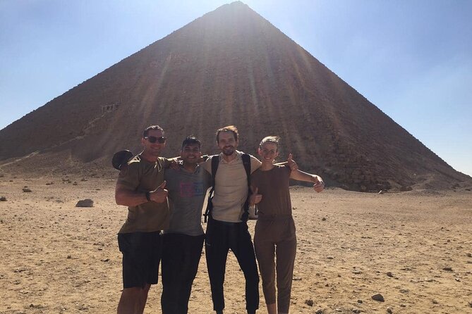 5-Hours VIP Private Day Memphis city ,Sakkara pyramids ,Dahshur - Dahshur’s Bent Pyramid and Red Pyramid