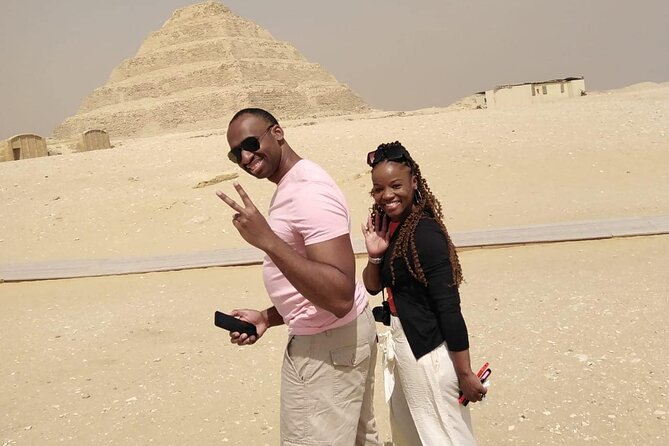 5-Hours VIP Private Day Memphis city ,Sakkara pyramids ,Dahshur - The private car, pickup, and pace