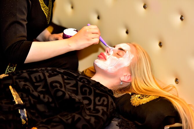Aladino Hammam Program - The Soapy Cloud on heated marble