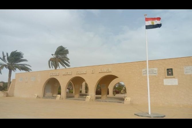 Alamein full day tour from Alexandria - El Alamein War Cemetery and the nearby Australian memorial