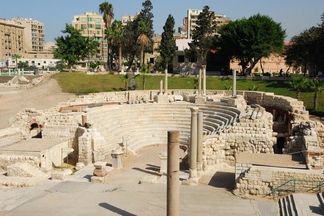 Alexandria Private day trip from Cairo - Pompey’s Pillar, a single Roman column with a misleading name