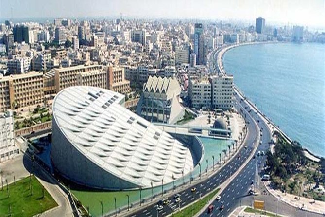 Alexandria Private day trip from Cairo - The Bibliotheca Alexandrina, modern Alexandria’s great statement