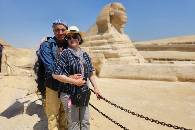 All-in-One Giza Pyramids from inside, Sphinx & Camel ride & Lunch - Khafre’s capstone and Menkaure’s granite