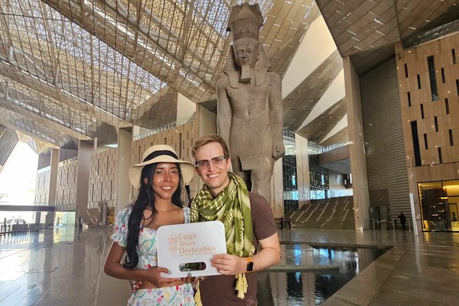 All in one Giza Pyramids, Sphinx, Camel, Grand Egy Museum & Lunch - The panoramic viewpoint and Valley Temple