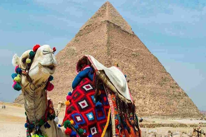 All INC- Pyramids,Camel Ride،(1 hour) four wheeler (ATV)& Lunch - One hour on an ATV near the pyramids