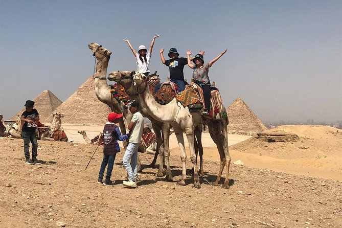 All inclusive 12 Hrs Giza Pyramids, Sphinx Egyptian museum Market Dinner cruise - Giza Pyramids: Start With Cairo’s Big Three
