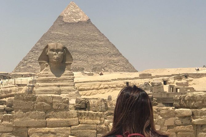 All Inclusive One Day Trip: Best Giza Pyramids Sakkra, Memphis - Meeting the Sphinx and its valley temple
