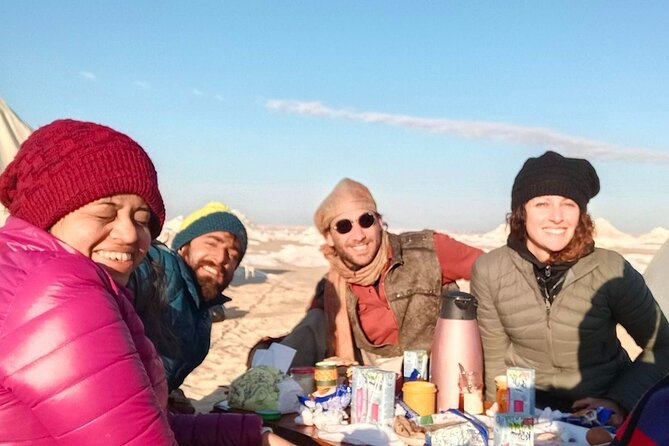 All inclusive Private Overnight Camping in White and Black desert - Be’er Sejamm hot spring and the return to Cairo