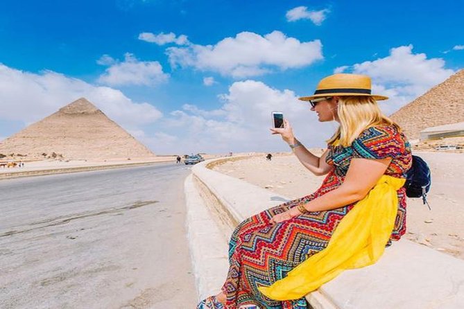 All-inclusive Private Trip Giza Pyramids Sphinx Saqqara, Dahshur - Memphis, and one point to clarify