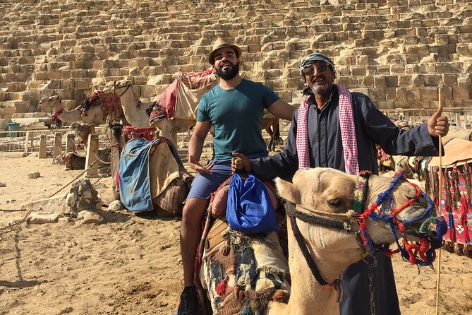 All Inclusive to Giza Pyramids, Saqqara, Memphis, lunch, Tickets - Meeting the Great Sphinx Up Close