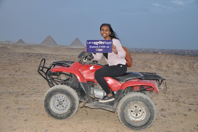 All inclusive Tour Giza Pyramids Sphinx Quadbike Camels Lunch - Why this Giza combination works