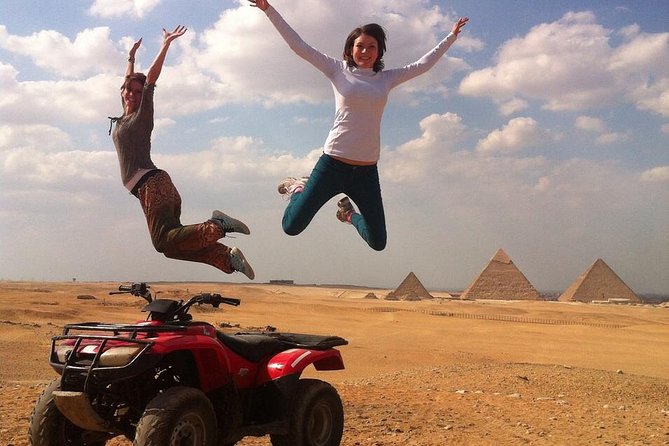 All inclusive Tour Giza Pyramids Sphinx Quadbike Camels Lunch - A 30-minute camel ride