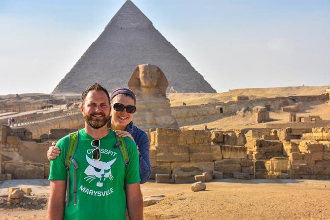 ALL inclusive Tour to Giza Pyramids Sakkara from Alexandria Port - Giza: three pyramids and a camel ride