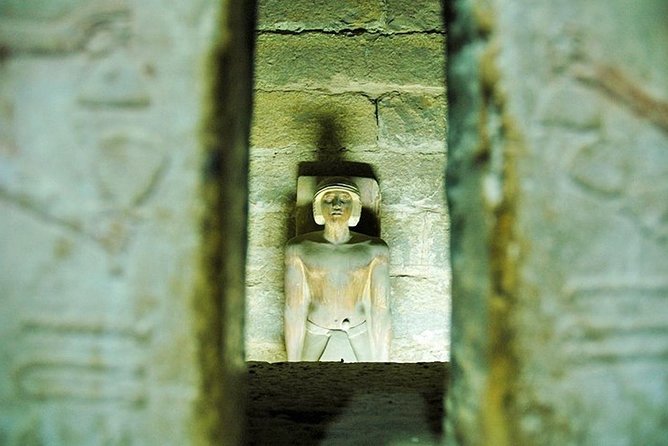 All Saqqara treasures (Pyramids and Tombs) and the underground Serapeum - Djoser’s Step Pyramid and the first great pyramid design