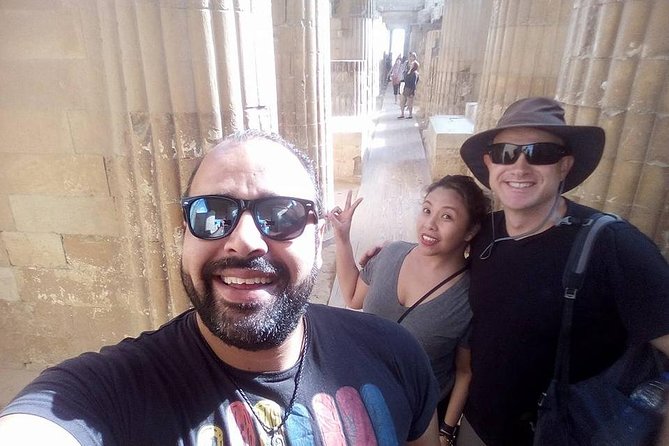 Amazing Day Tour to Saqqara,memphis,Giza Pyramids & Sphinx 2025 - Giza Pyramids and Sphinx: the dramatic opening