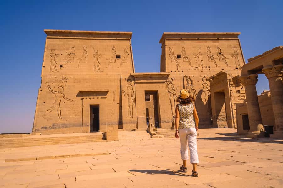 Aswan: Philae Temple Guided Half-Day Group Tour - Crossing the Nile to Philae