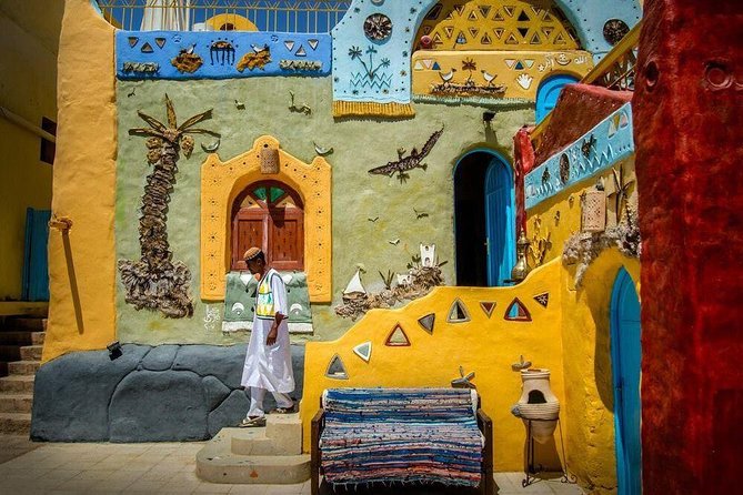 Aswan: Private Tour to Philae Temple and Nubian Village By Boat & Entrance Fees - Cruising toward the Nubian village