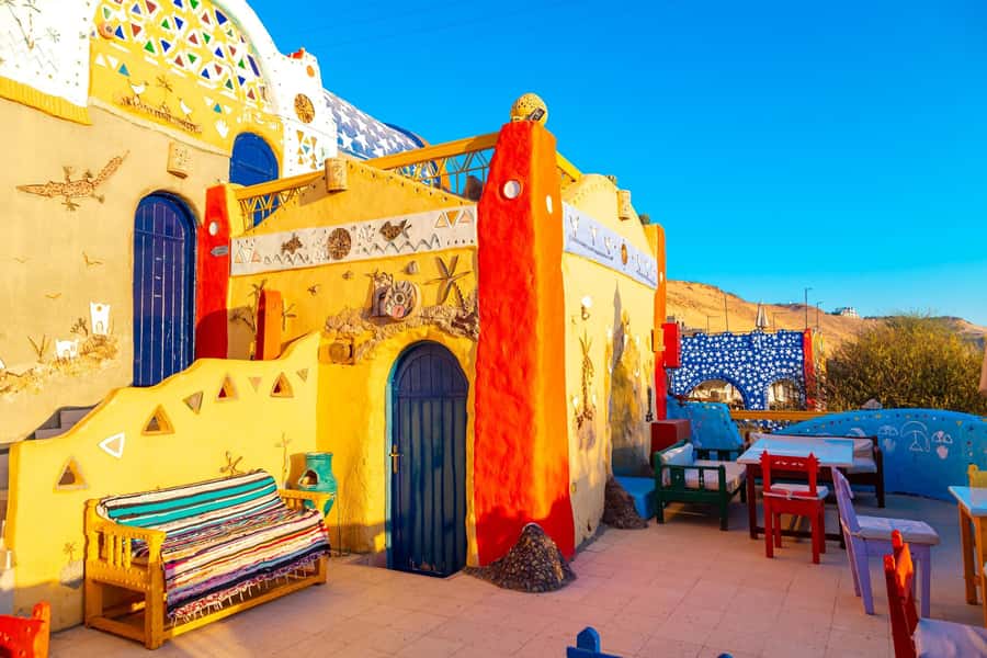 Aswan: Shared Half-Day Tour to the Nubian Village - Entering Nubian Village through color and daily life