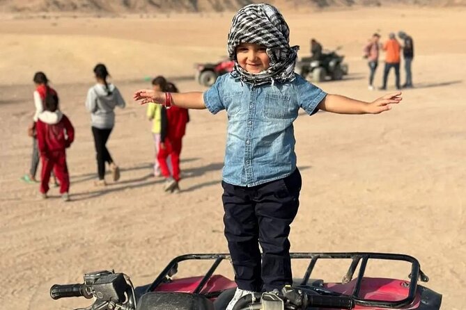 ATV Quad, Bedouin Tent with Tea Sharm El Sheikh - Echoing caves and desert scenery