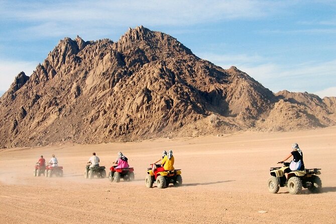 ATV Quad bike Adventure Desert Safari Tour In Sharm El Sheikh - From your hotel to the desert starting point
