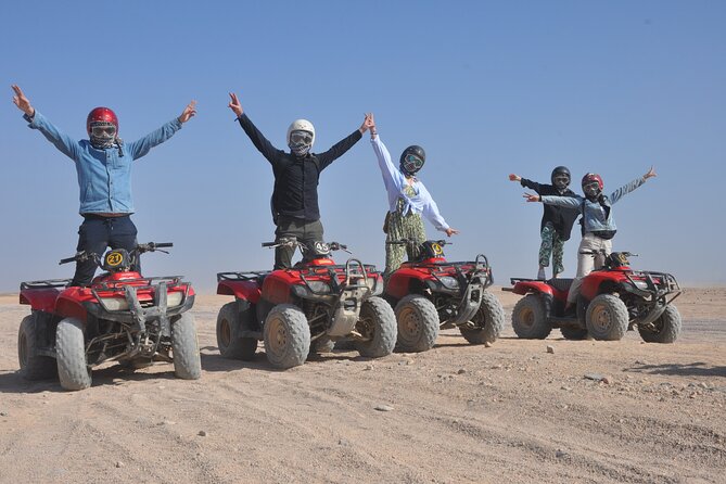 ATV Quad Bike Buggy Car and Dinner Family Safari - Hurghada - Bedouin tea and dinner after the dust