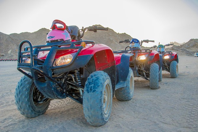 ATV Quad Bike Ride Safari and Camel Ride With Transfer - Hurghada - From your hotel to the Hurghada desert
