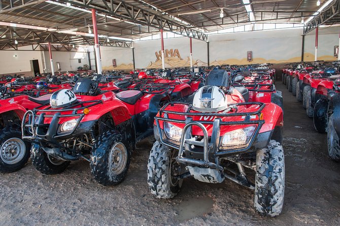 ATV Quad Bike Ride Safari and Camel Ride With Transfer - Hurghada - Learning the quad before the ride
