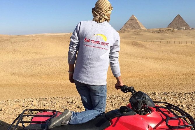ATV Ride at the Desert of Giza Pyramids - Dust, clothing, and practical comfort