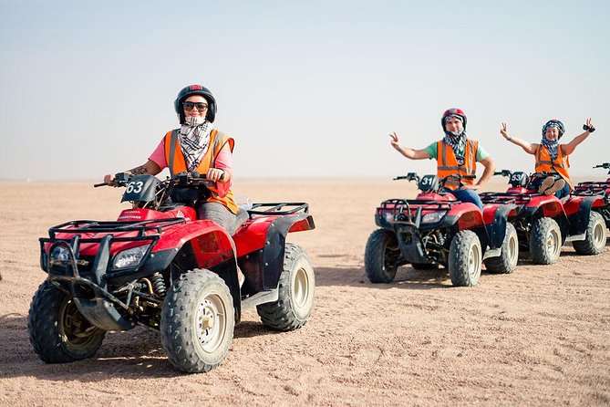 ATV Ride at the Desert of Giza Pyramids - The guides can make or break the outing