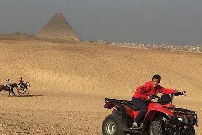 Best Adventure Tours Visit Giza Pyramids and ATV Quad Bike Ride in Desert - What the guide and driver add to the day