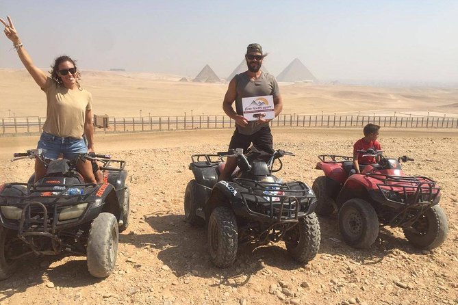 Best Adventure Tours Visit Giza Pyramids and ATV Quad Bike Ride in Desert - Hotel pickup and the Cairo traffic question