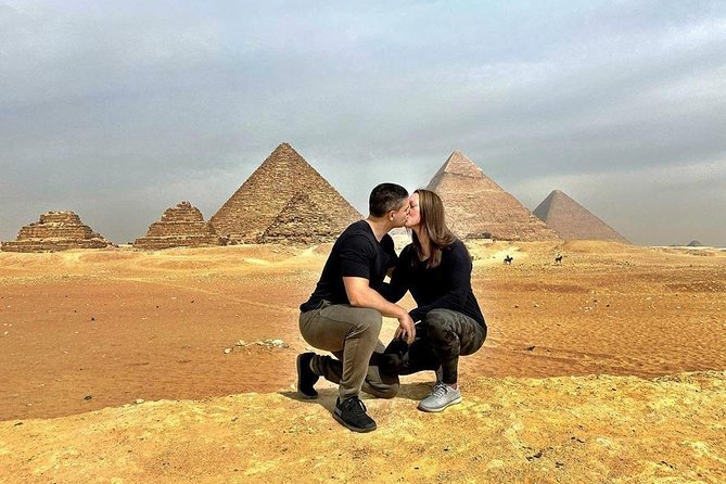 Best of the best Giza Pyramids, Nile Sphinx, Museum,Bazzar,Camel - Lunch with a view of the pyramids