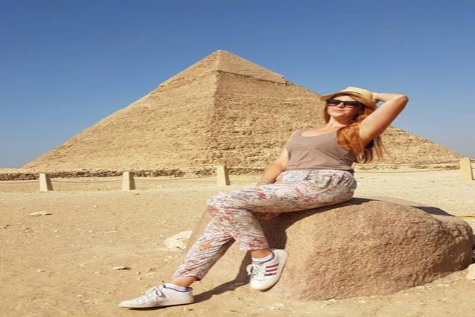 Best Private Giza Pyramids,Sphinx, New Grand Egyptian Museum - The panoramic pyramid viewpoint