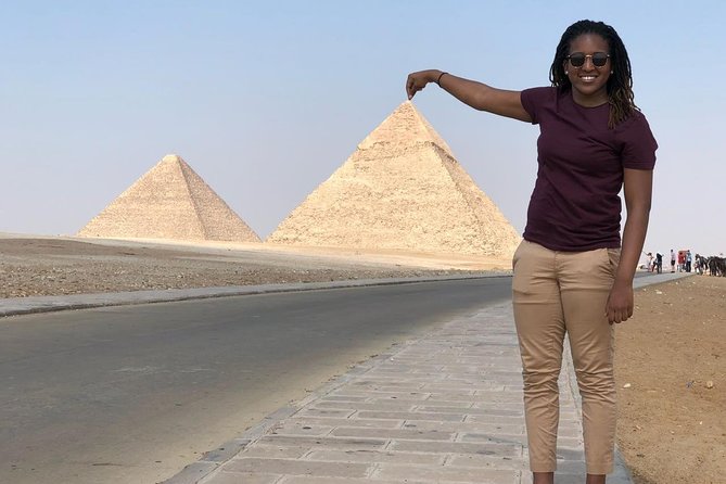 Best ViP Private Tour Giza Pyramids,Sphinx, inside Pyramids - A strong first look at Giza, with some fine print