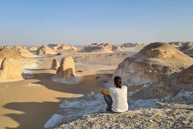 Black and White Desert and Bahariya Oasis Tour 2 Days 1 Night - White Desert National Park: the visual high point