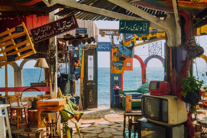 Blue Hole and Dahab City from Sharm El Sheikh - Dahab Canyon and the desert scenery