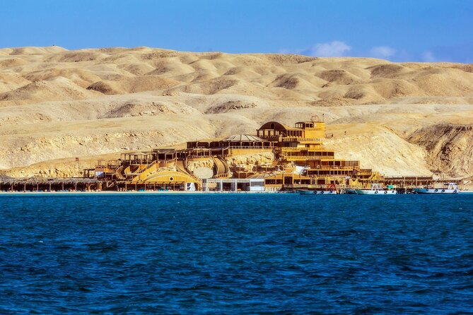 Boat Trip Orange Bay Island with 2 Snorkeling Stops in Hurghada - A full Red Sea day for $11.25