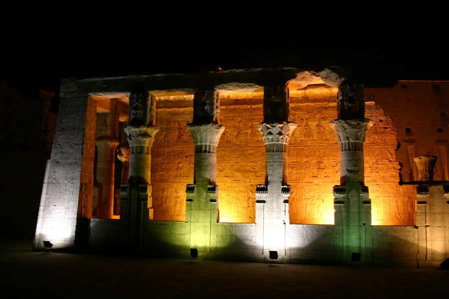 Book online Sound and Light Show at Karnk Temple in Luxor - Karnak Temple when the sun has gone down