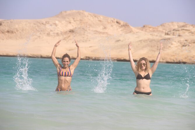 Bus Tour to Ras Mohamed from Sharm El Sheikh - Swimming at Majestic Lake