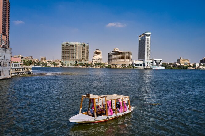 Cafelluca, private 5 star Felucca, 2 hours nile ride with drinks - The food, drinks, and onboard comfort