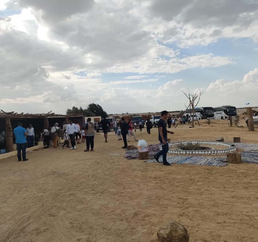 Cairo: Bahariya Oasis & White Desert A Private Day Adventure - El Hez Village and the cold spring