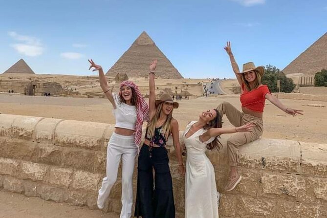 Cairo By Big Bus full day From Hurghada (Pyramids-sphinx-Egyptian Museum-Lunch) - Giza Pyramids: the day’s main event