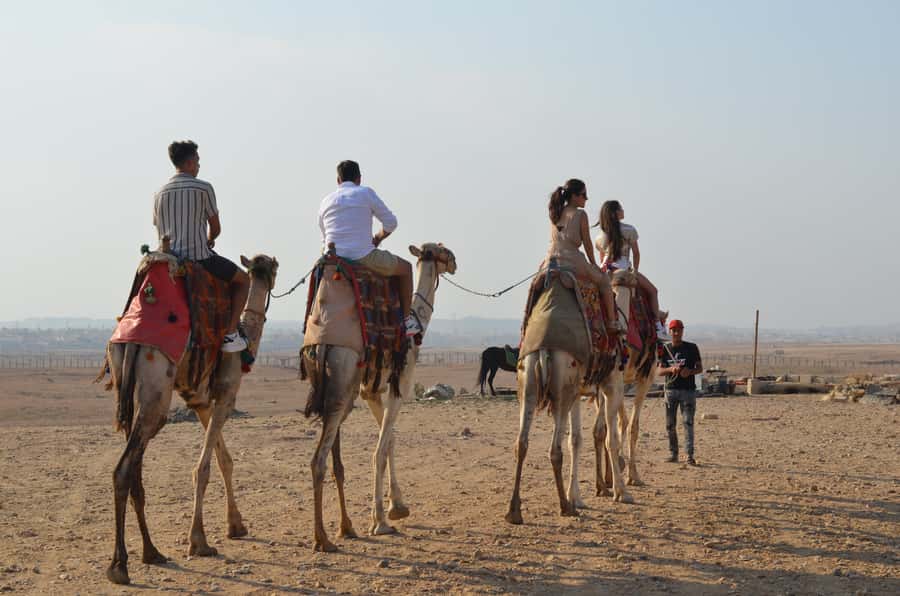 Cairo: Camel Ride Around The Pyramids with Hotel Pickup - The basic shape of this Cairo camel ride