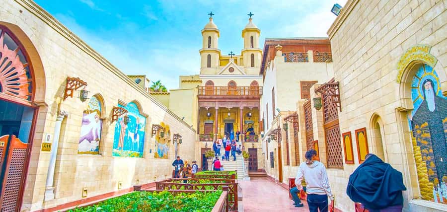 Cairo: Coptic Cairo & Cave Church of St. Simon Private Tour. - The Hanging Church in Old Cairo