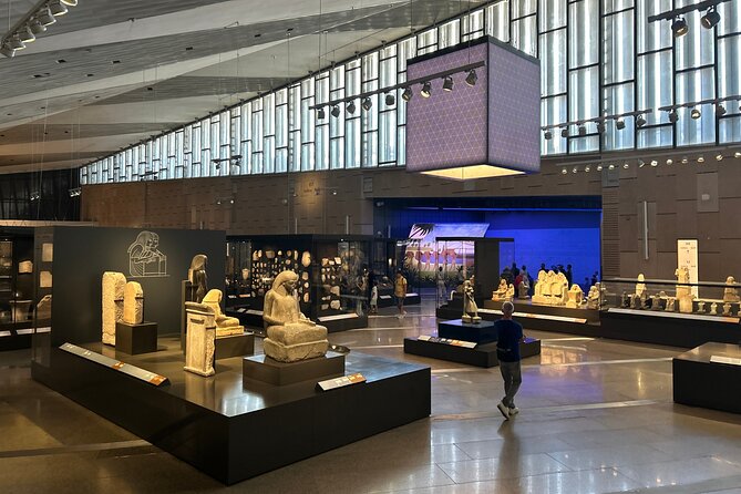 Cairo Day Tour: Grand Egyptian Museum, Giza Pyramids & Sphinx - Two hours inside the Grand Egyptian Museum